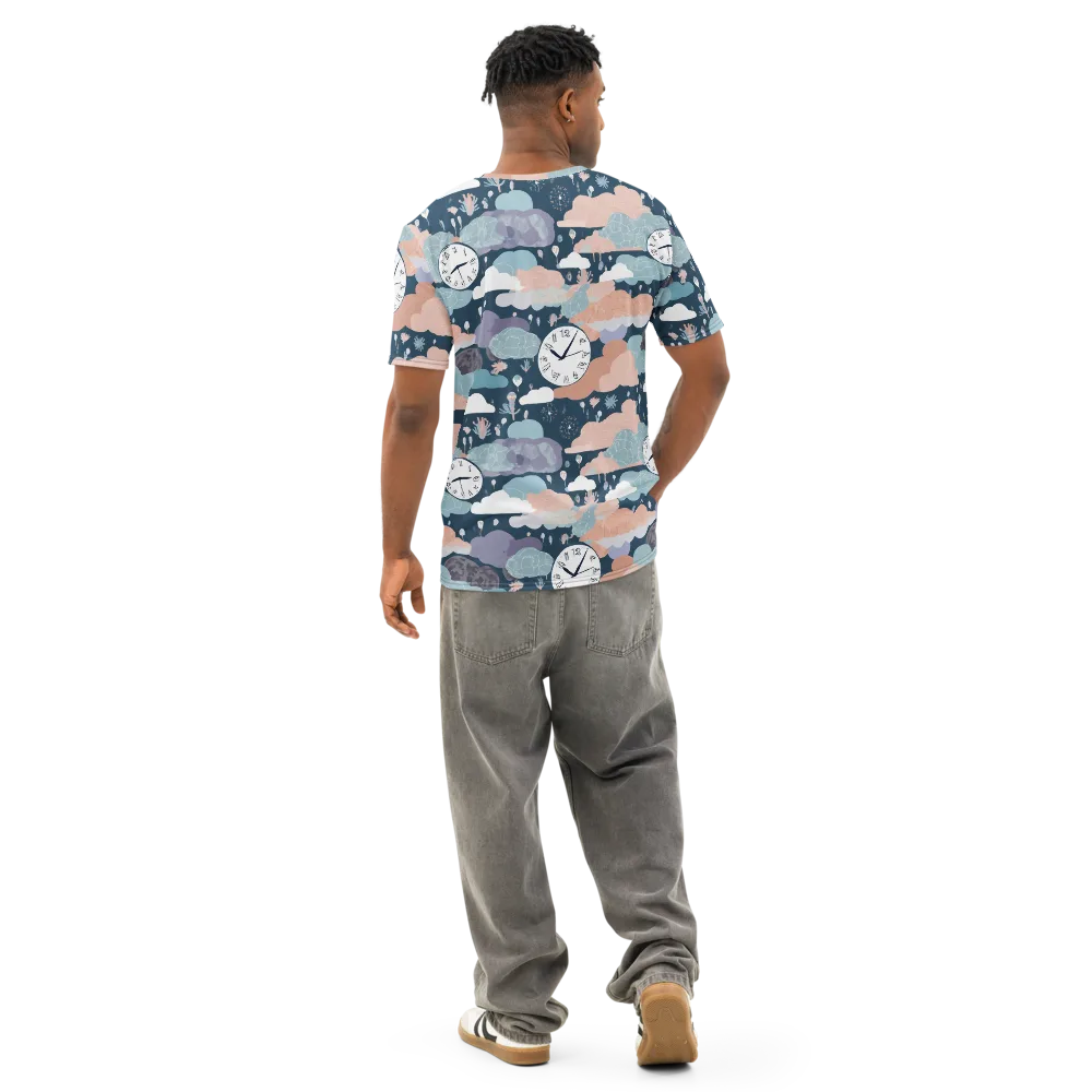 Dreamtime Almanac on Men's Cotton Crew Neck T-Shirt — Back