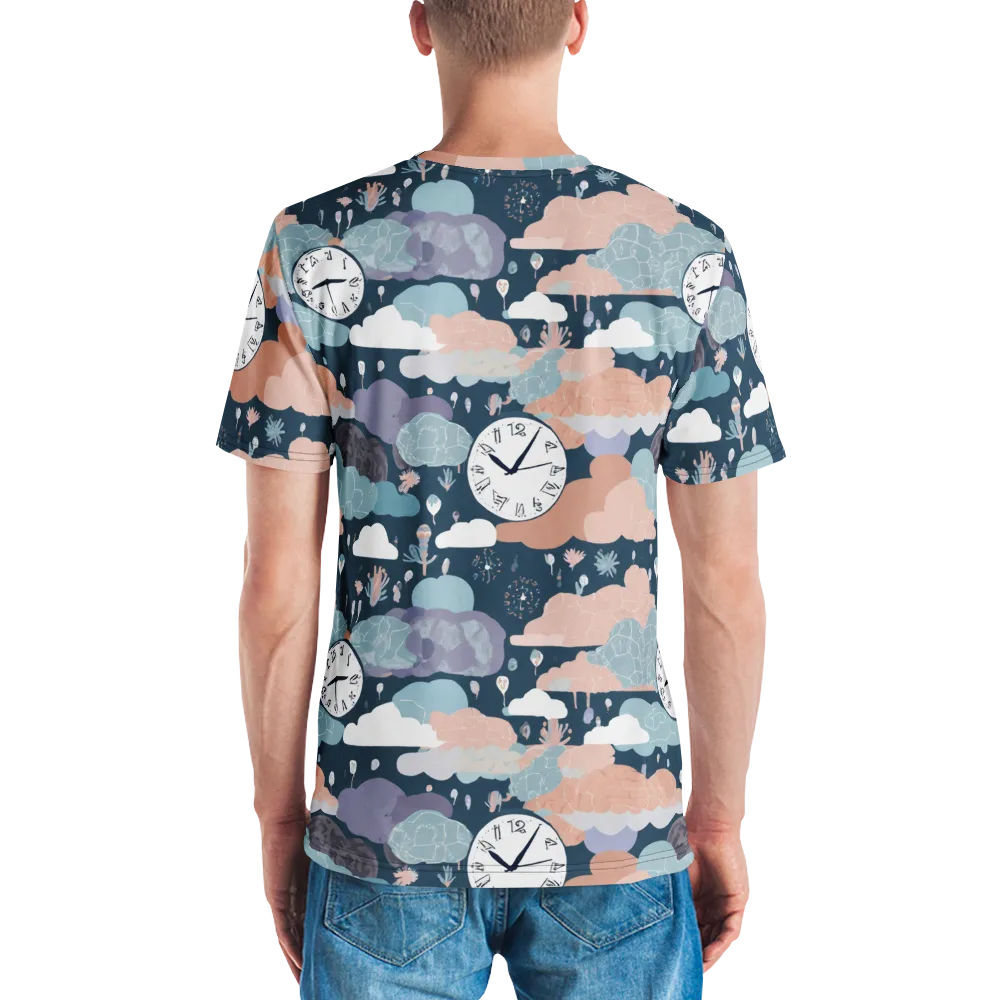 Dreamtime Almanac on Men's Crew Neck T-Shirt — Back
