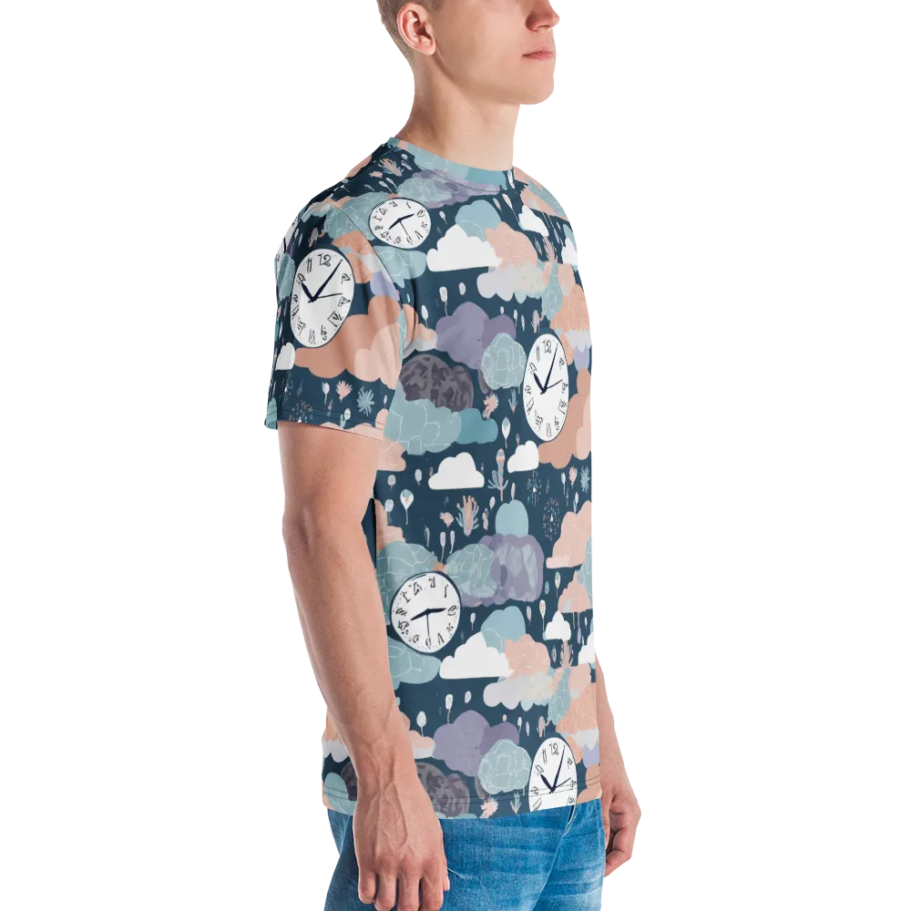 Dreamtime Almanac on Men's Crew Neck T-Shirt — Right
