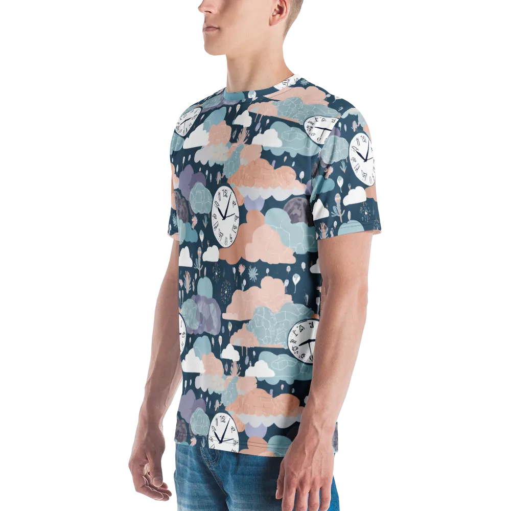 Dreamtime Almanac on Men's Crew Neck T-Shirt — Left
