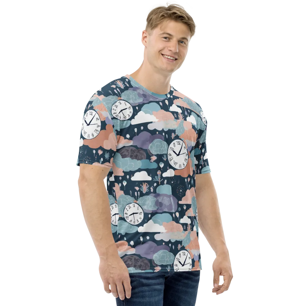 Dreamtime Almanac on Men's Crew Neck T-Shirt — Right