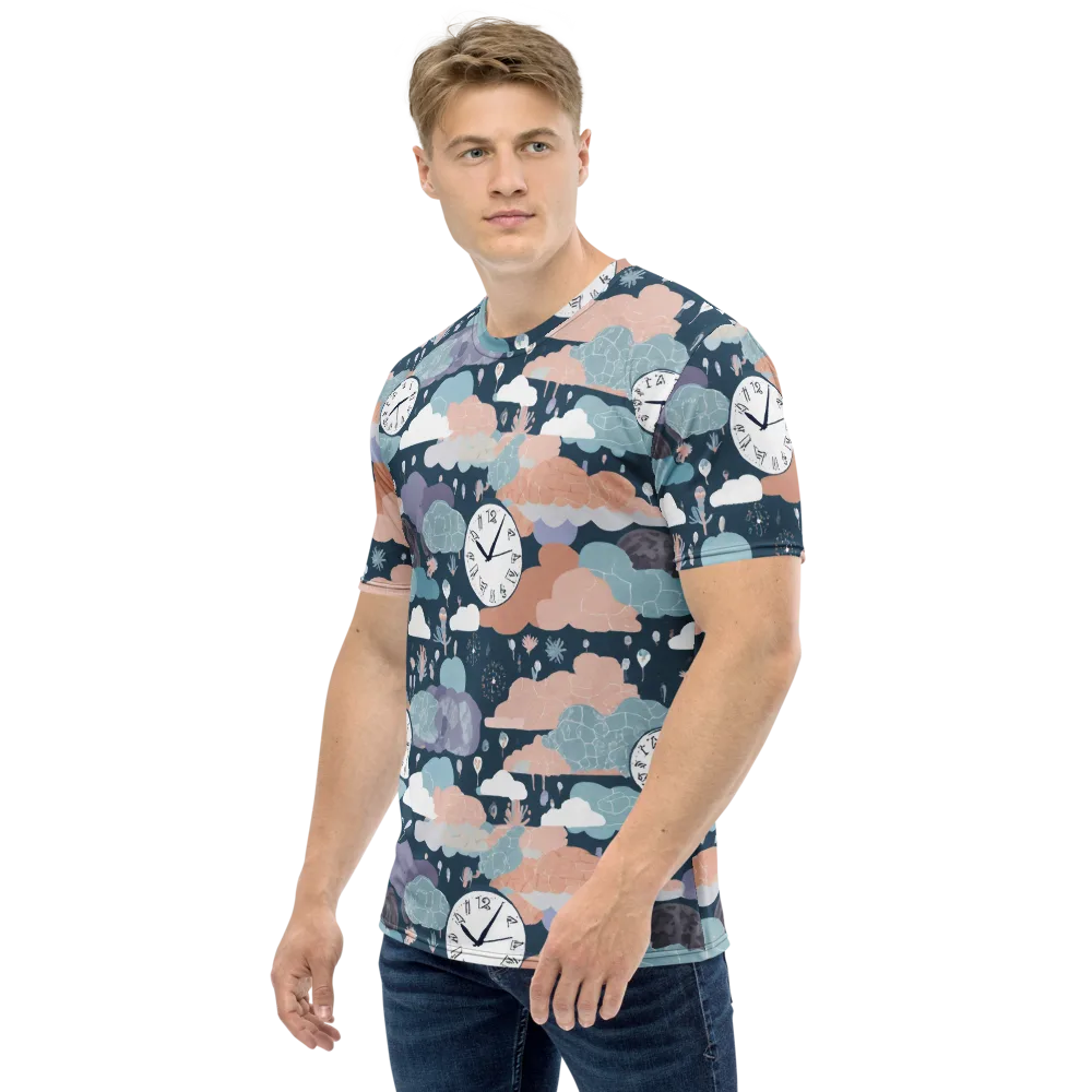 Dreamtime Almanac on Men's Crew Neck T-Shirt — Left