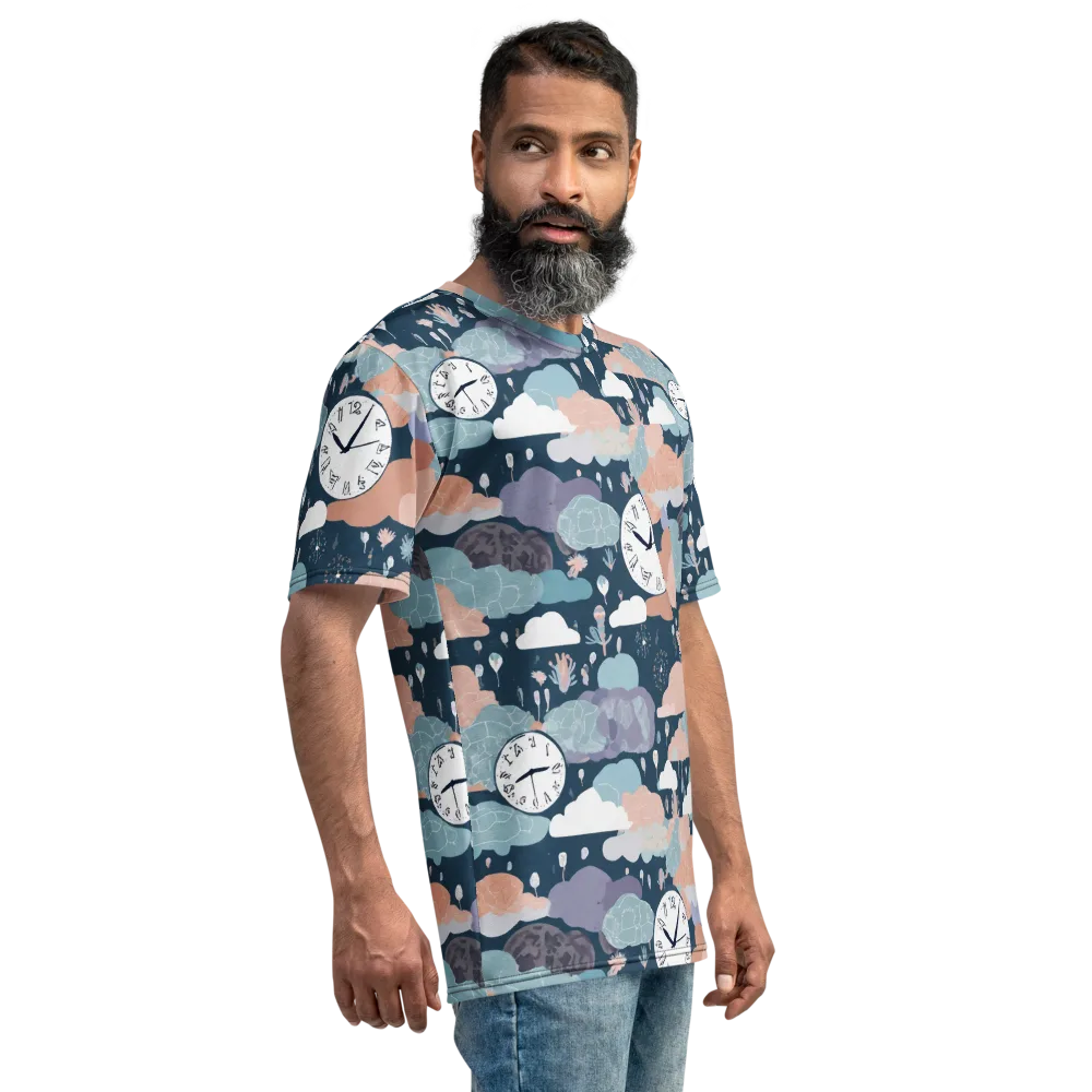 Dreamtime Almanac on Men's Crew Neck T-Shirt — Right