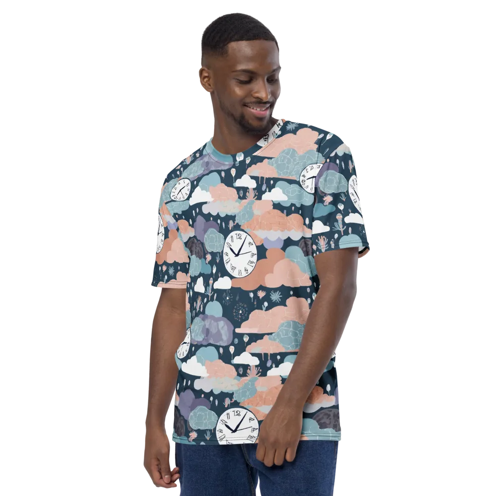 Dreamtime Almanac on Men's Crew Neck T-Shirt — Left