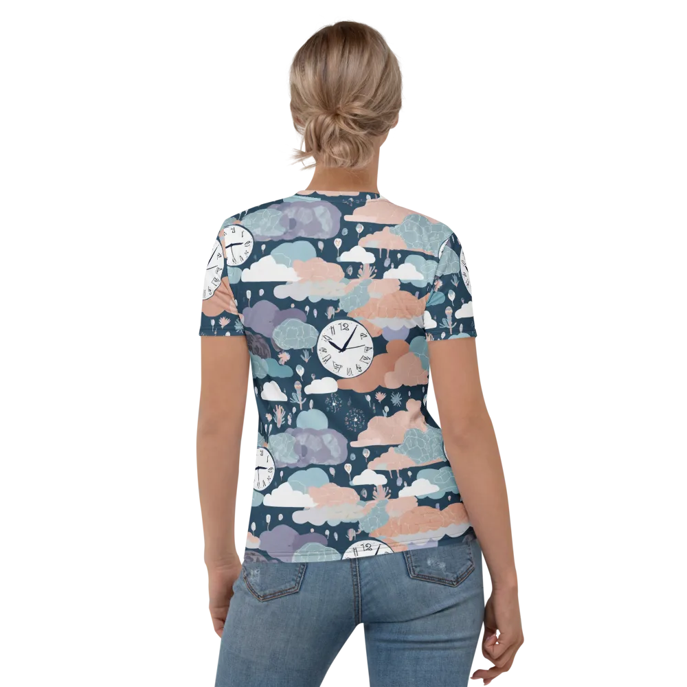 Dreamtime Almanac on Women's Crew Neck T-Shirt — Back