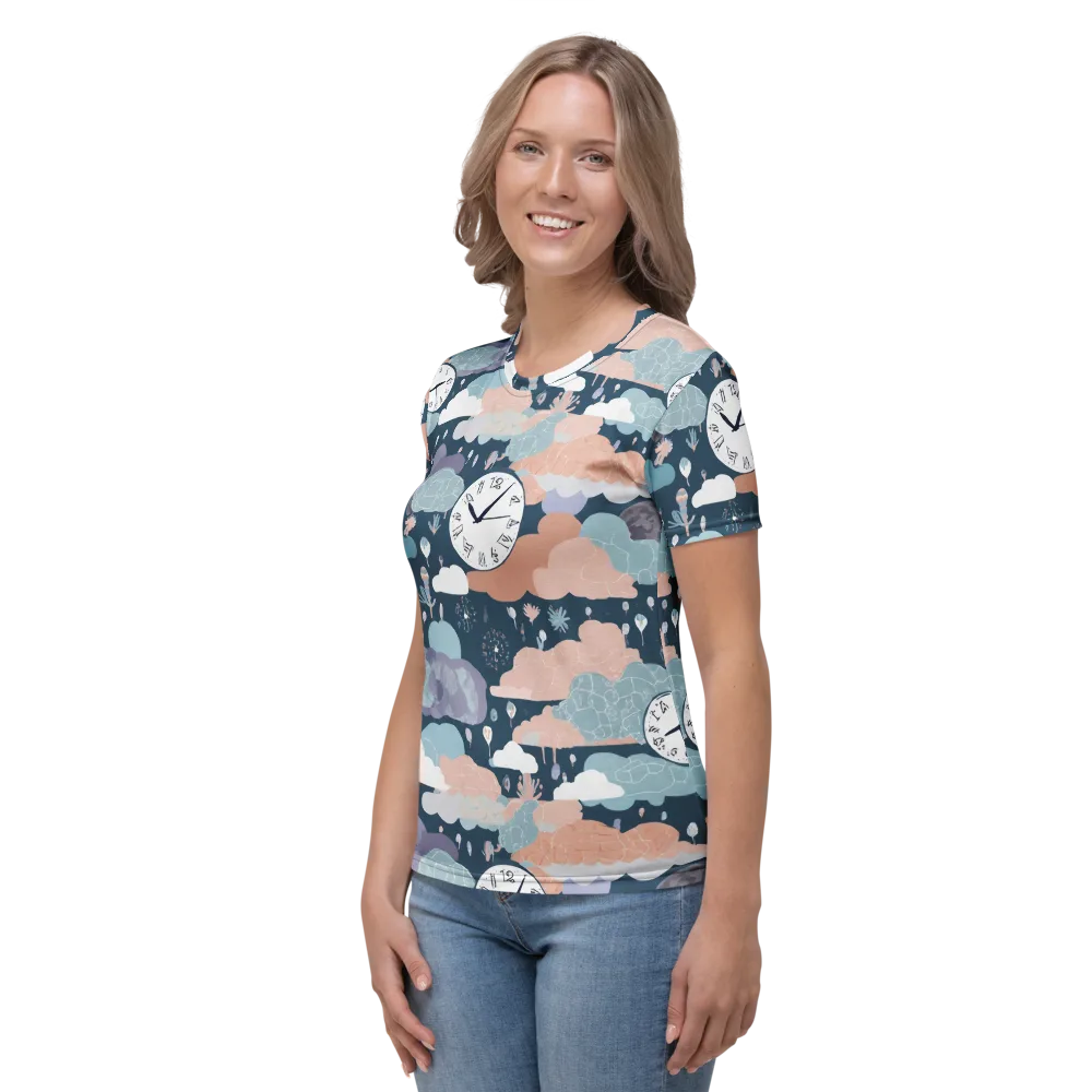 Dreamtime Almanac on Women's Crew Neck T-Shirt — Left