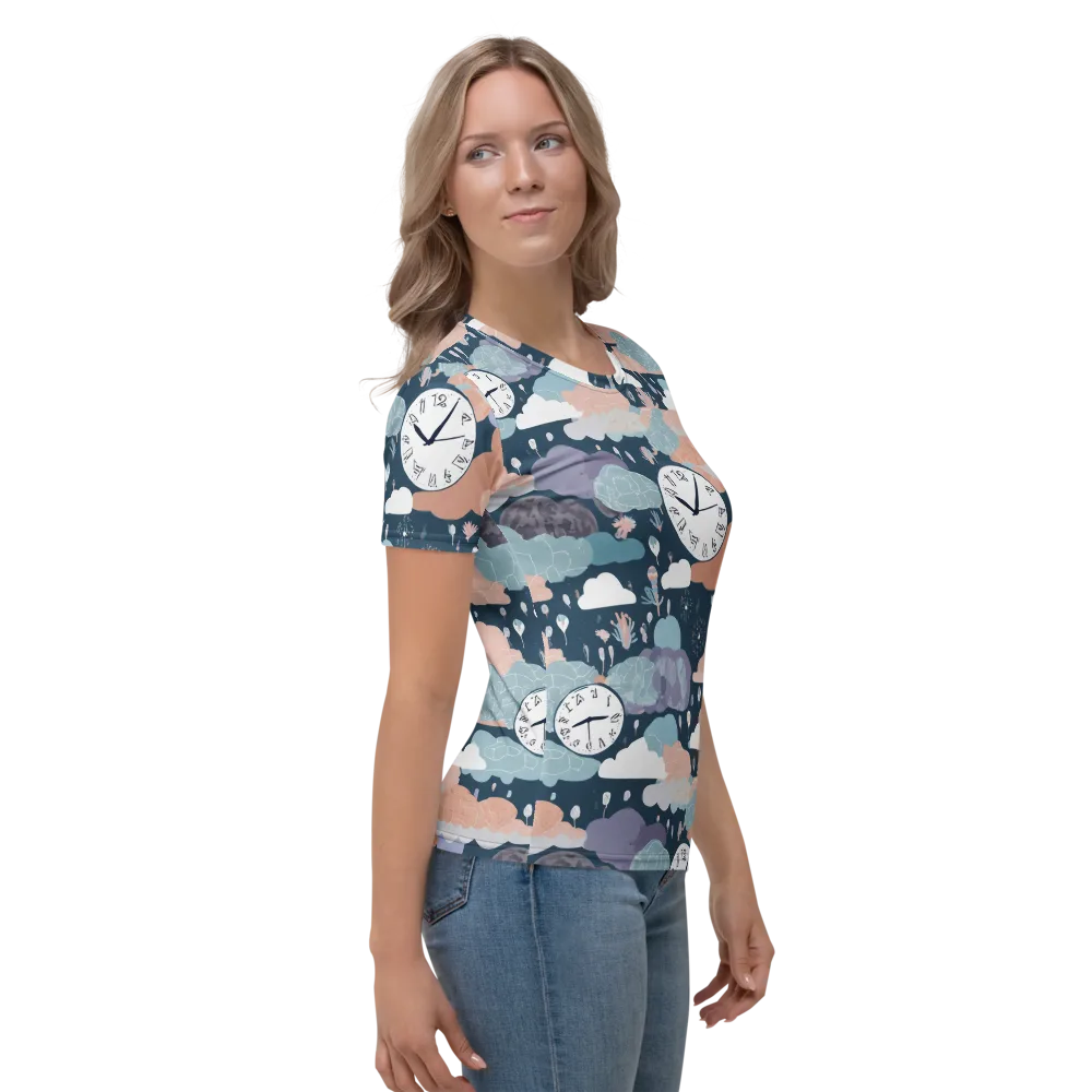 Dreamtime Almanac on Women's Crew Neck T-Shirt — Right