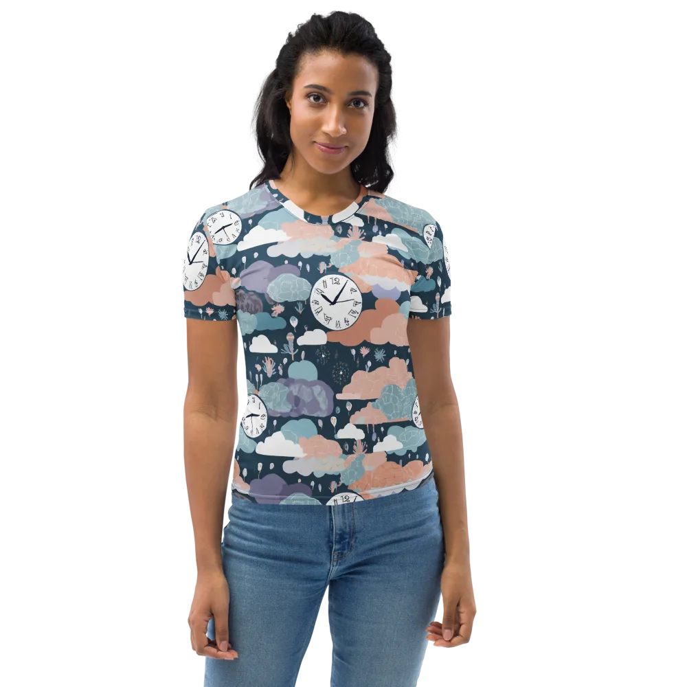 Dreamtime Almanac on Women's Crew Neck T-Shirt — Front