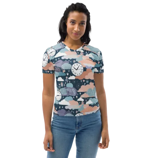 Dreamtime Almanac on a Women's Crew Neck T-Shirt