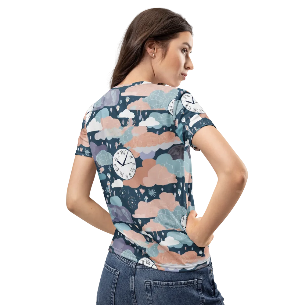 Dreamtime Almanac on Women's Crew Neck T-Shirt — Back
