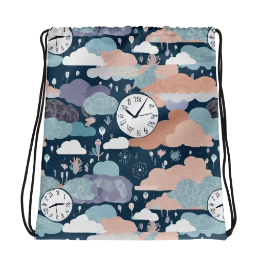 Dreamtime Almanac on a Drawstring Bag