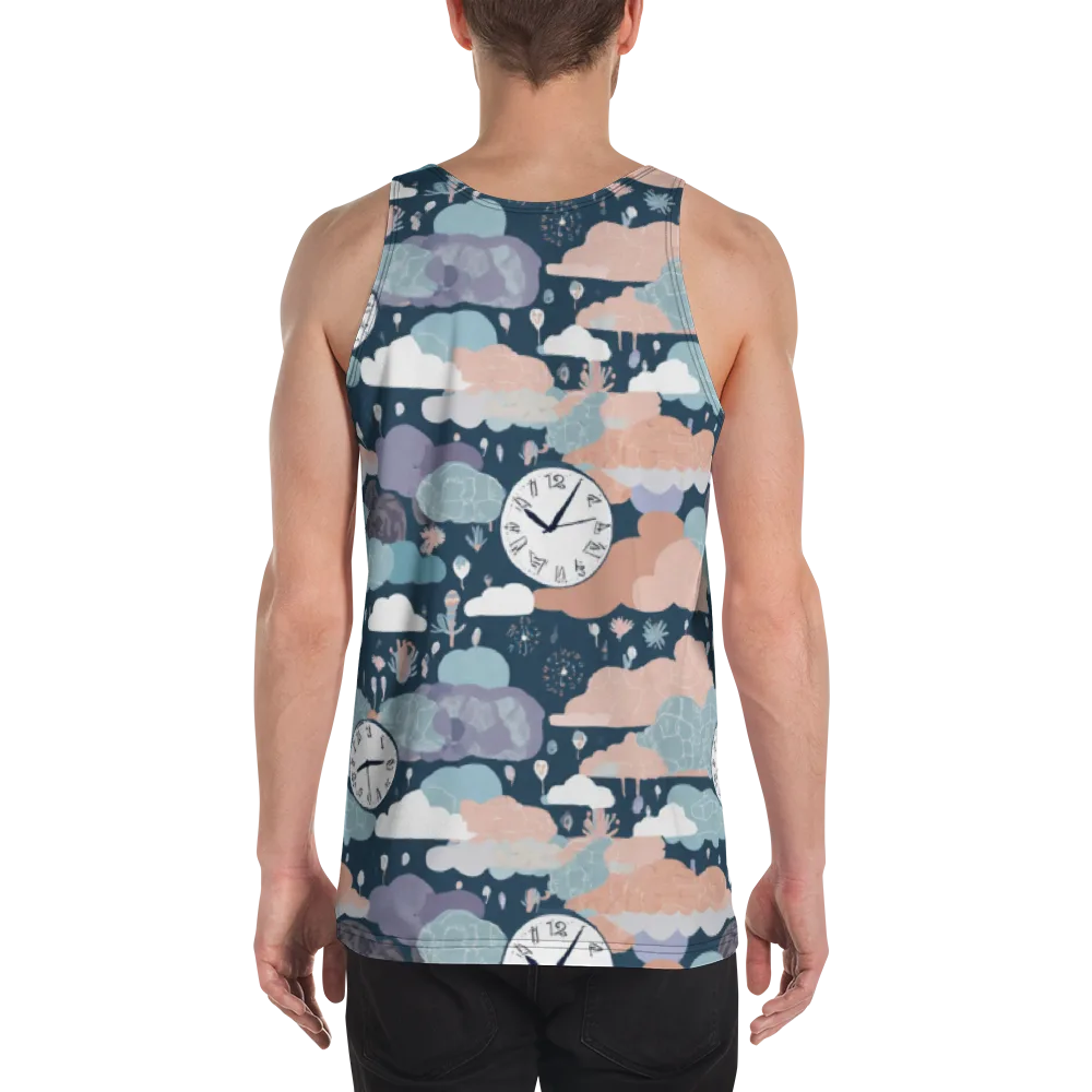 Dreamtime Almanac on Men's Tank Top — Back