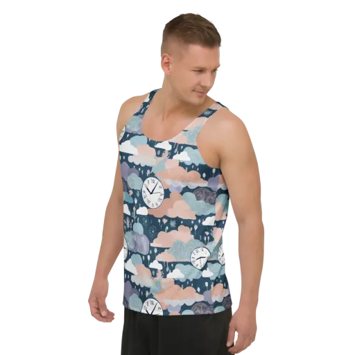 Dreamtime Almanac on a Men's Tank Top