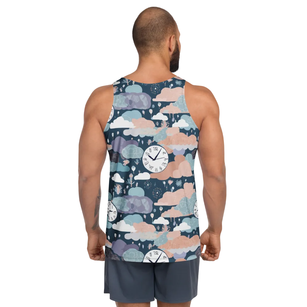 Dreamtime Almanac on Men's Tank Top — Back