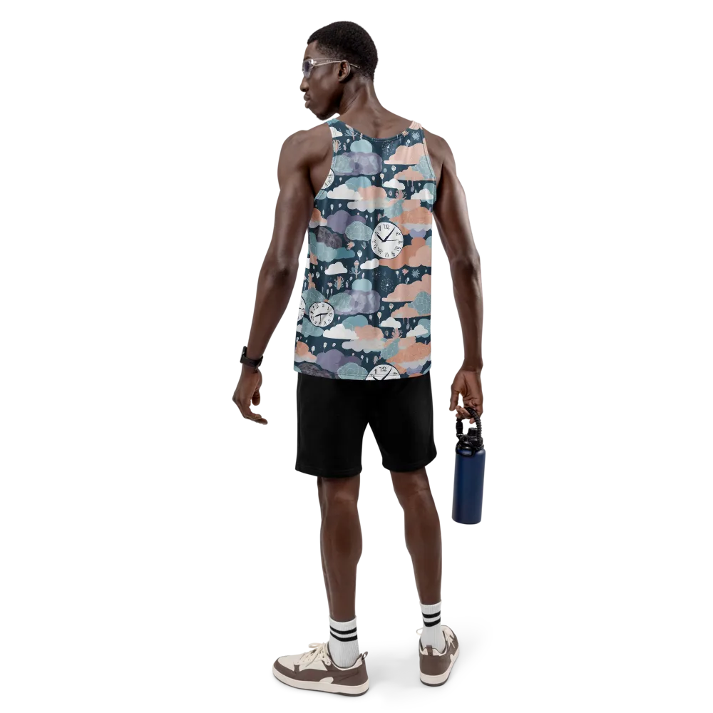 Dreamtime Almanac on Men's Tank Top — Back