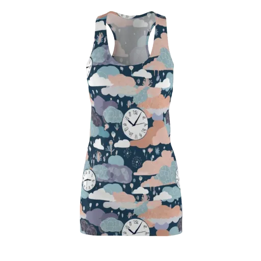 Dreamtime Almanac on a Racerback Dress