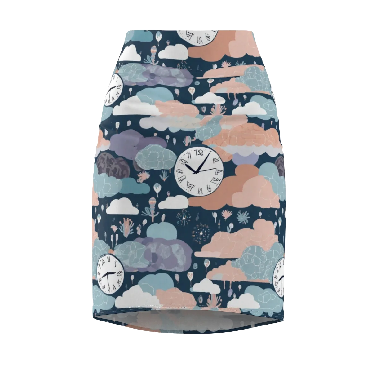 Dreamtime Almanac on Pencil Skirt — Front
