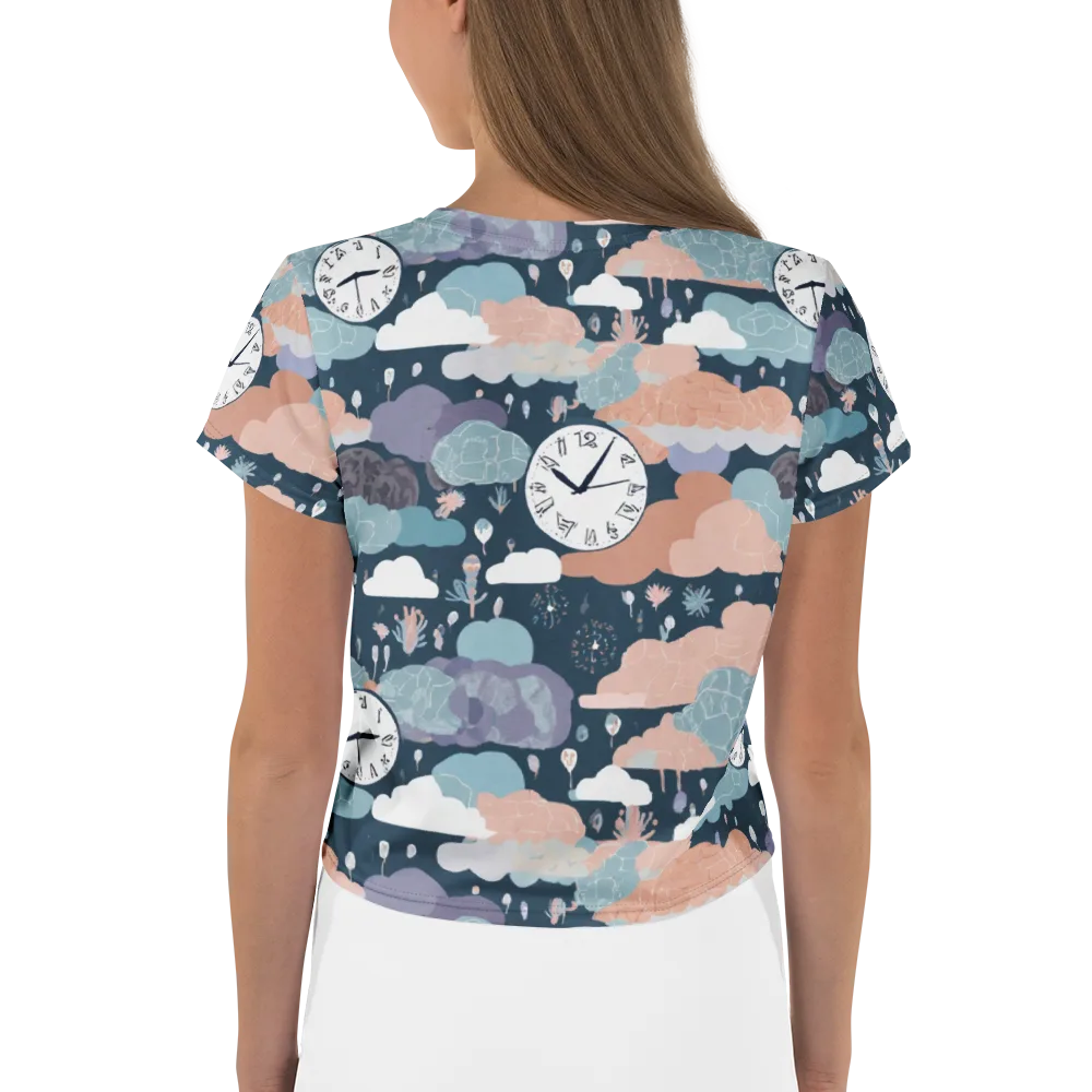 Dreamtime Almanac on Crop Tee — Back
