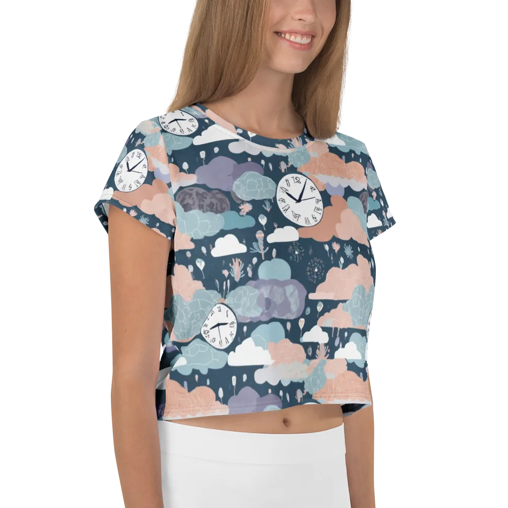 Dreamtime Almanac on Crop Tee — Right