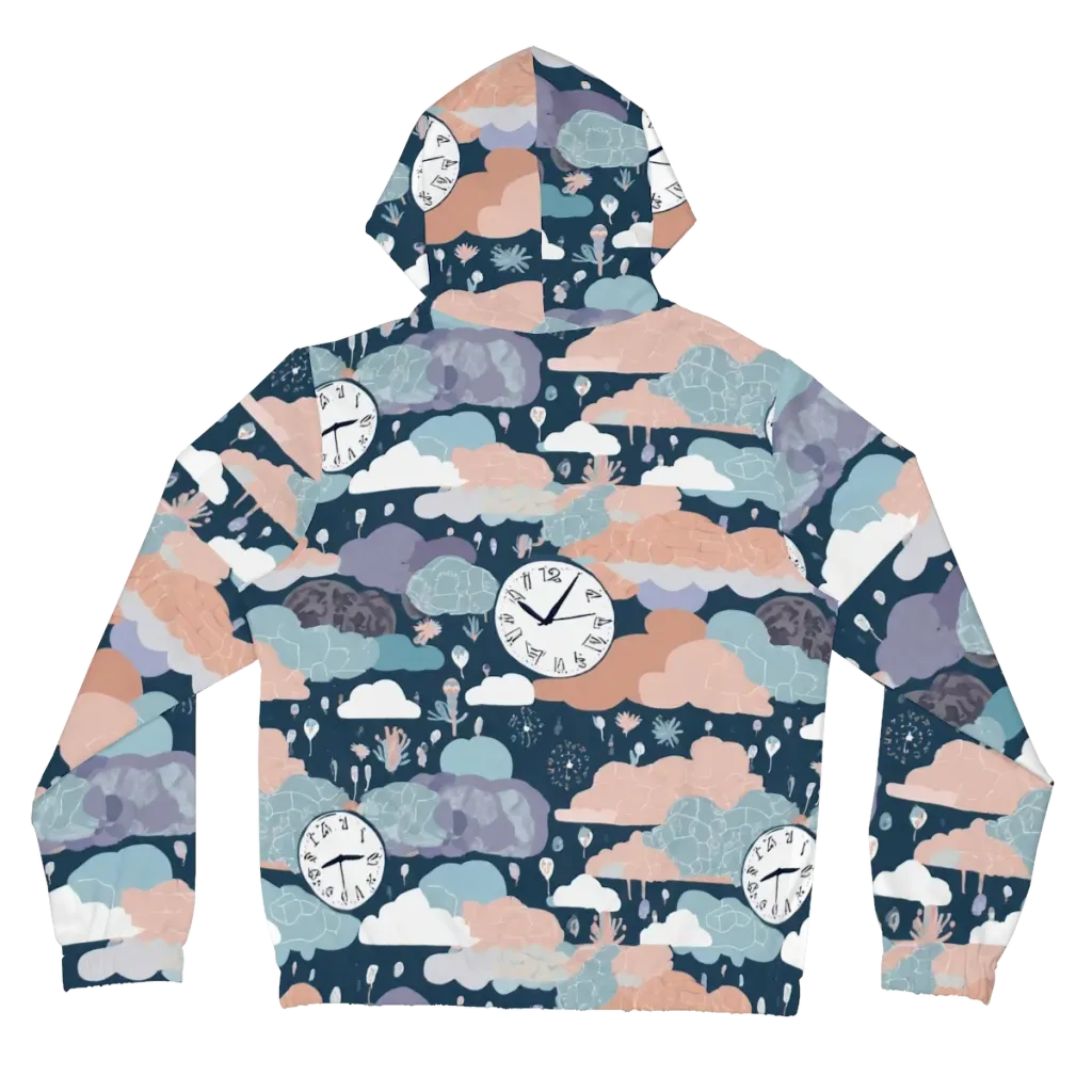 Dreamtime Almanac on Women's Full-Zip Hoodie — Back