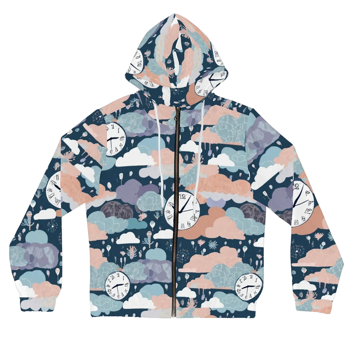 Dreamtime Almanac on Women's Full-Zip Hoodie — Front