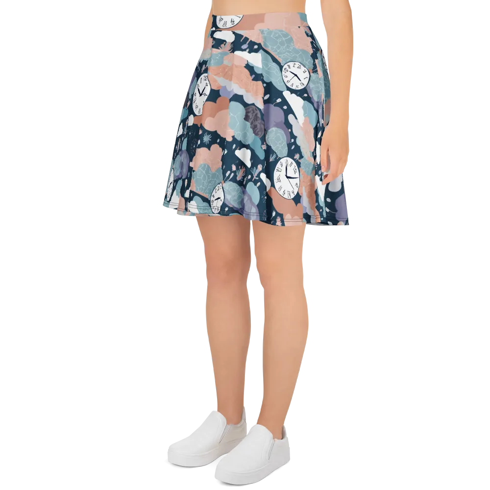 Dreamtime Almanac on Skater Skirt — Left
