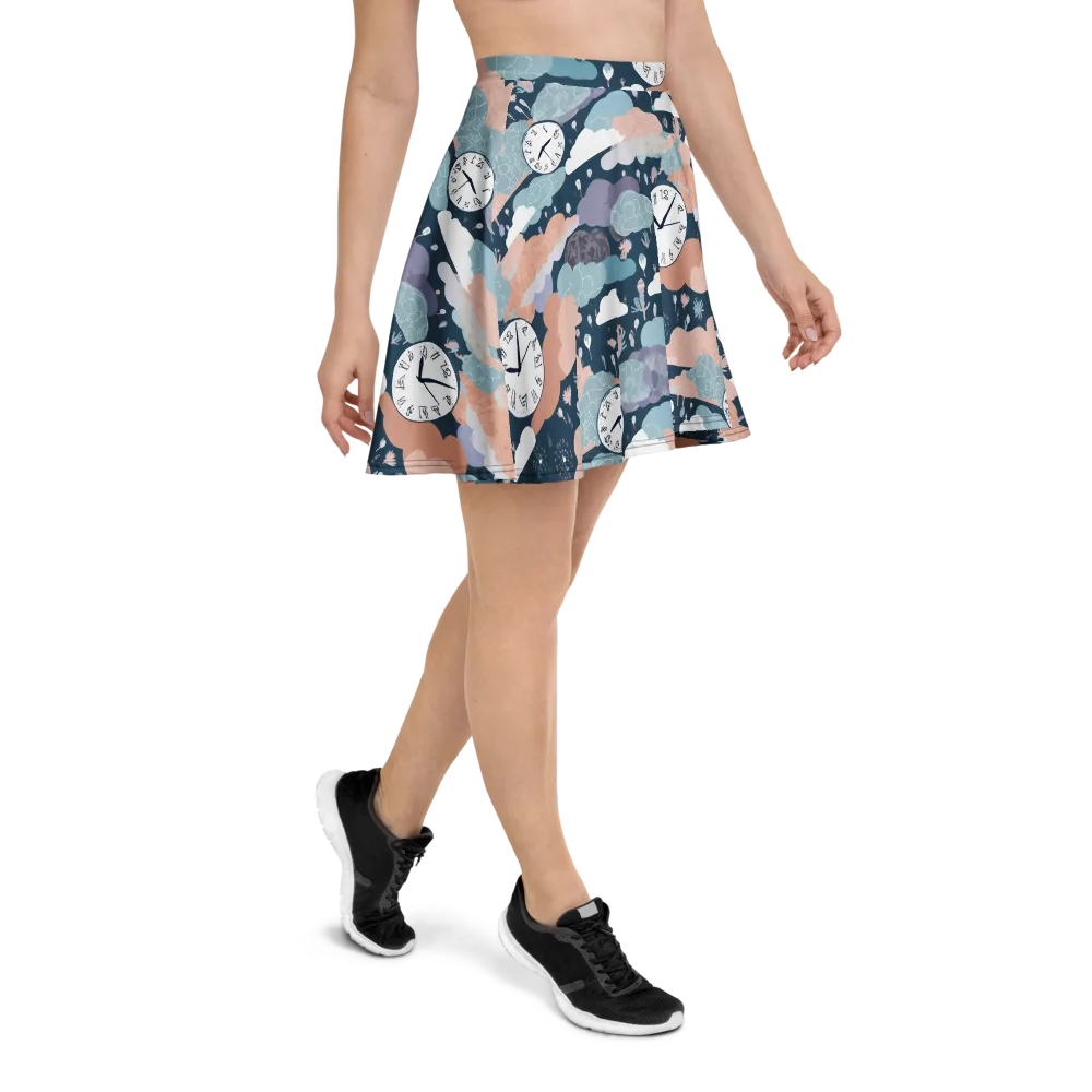 Dreamtime Almanac on Skater Skirt — Right