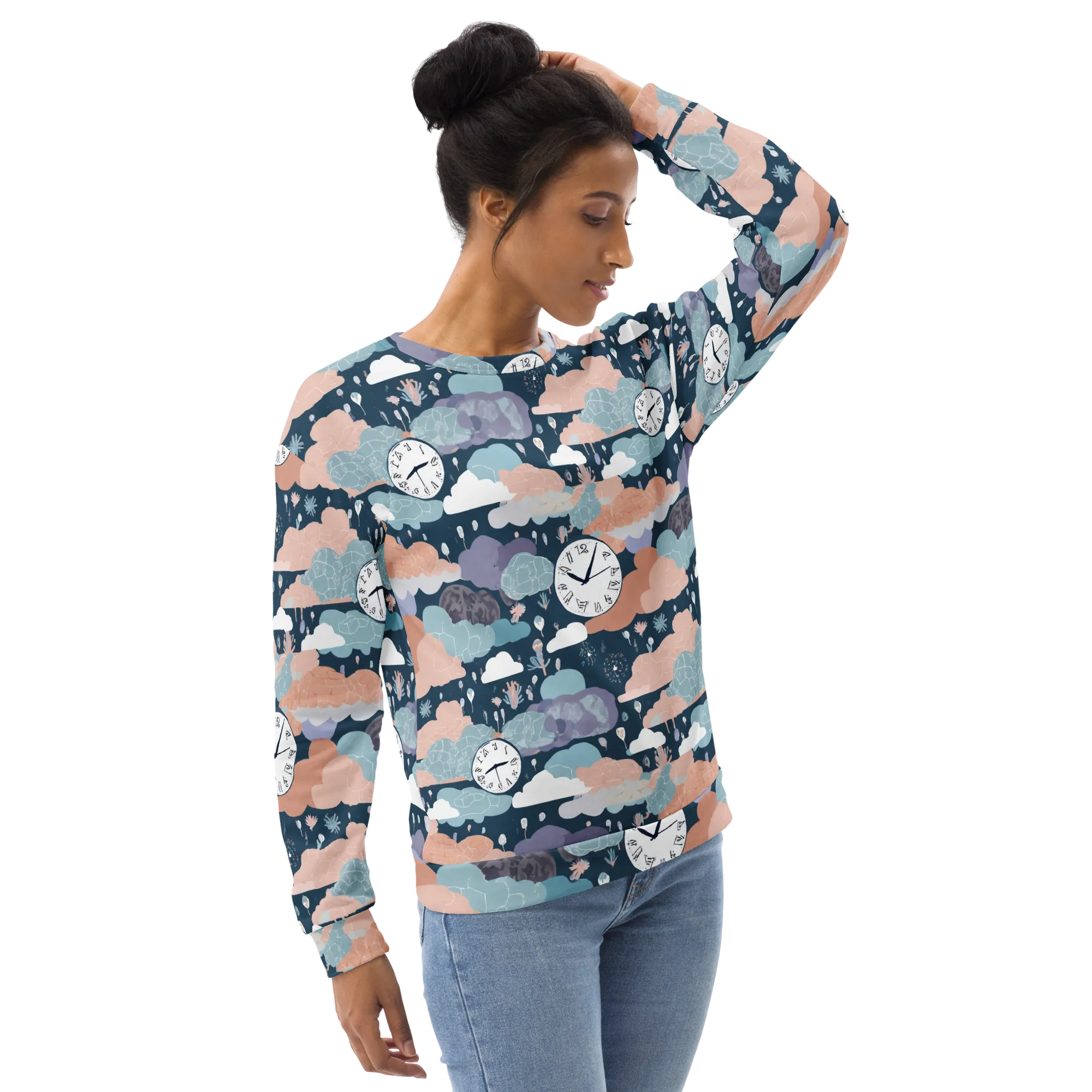 Dreamtime Almanac on Sweatshirt — Right Front