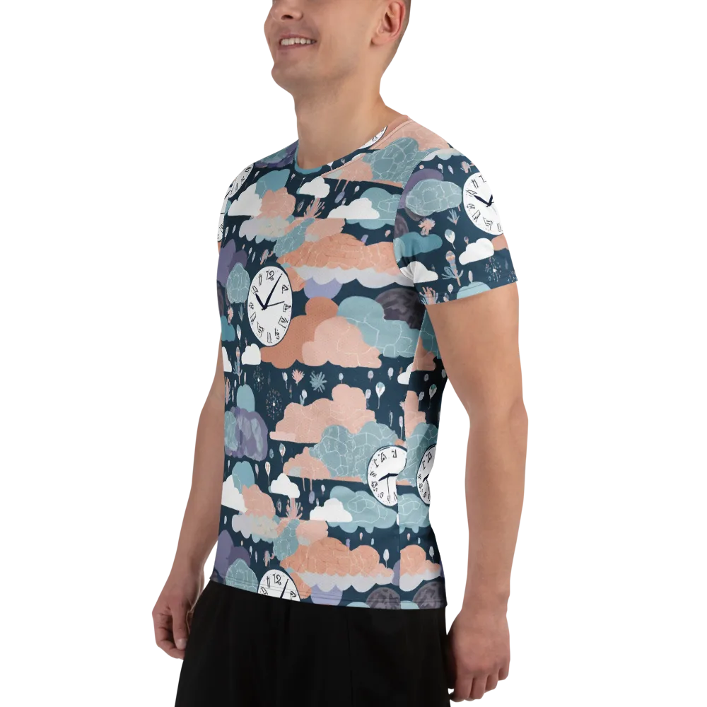 Dreamtime Almanac on Men's Athletic T-Shirt — Left