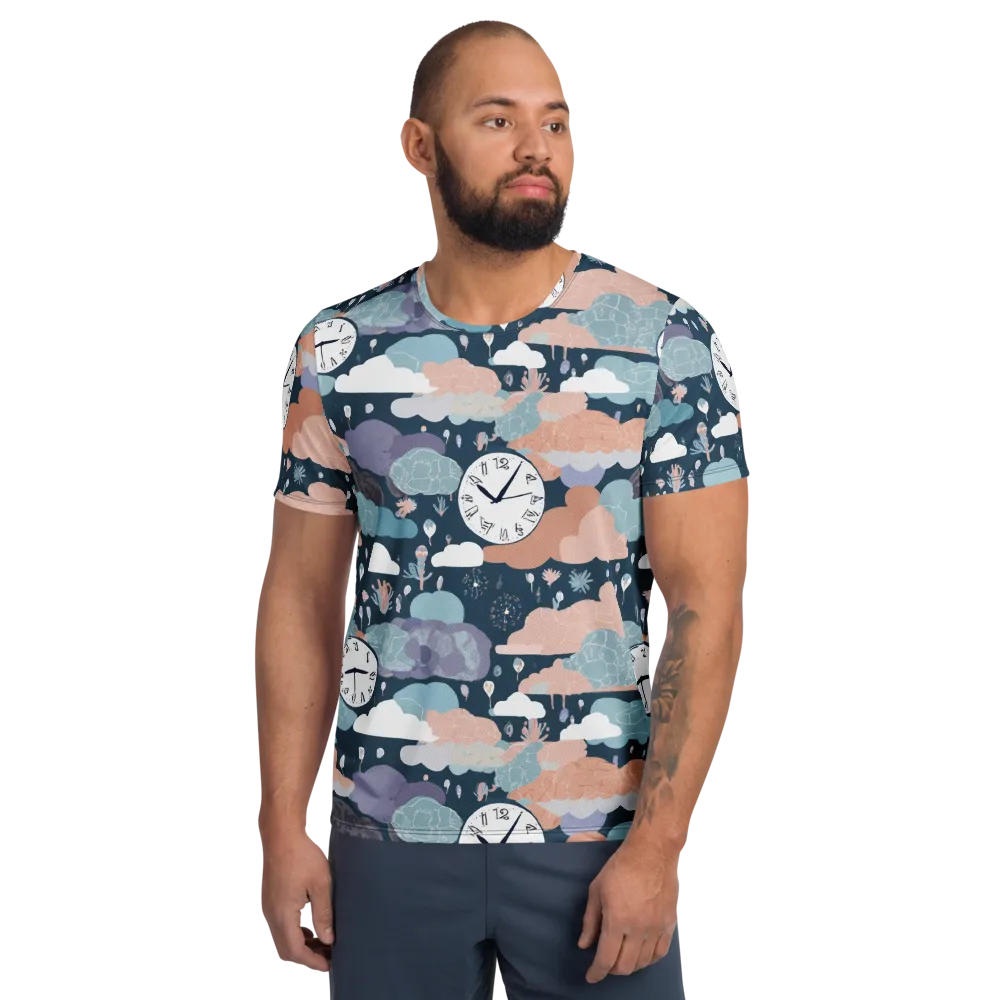Dreamtime Almanac on Men's Athletic T-Shirt — Front