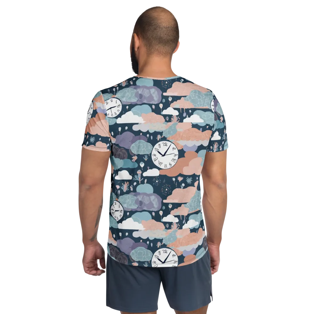 Dreamtime Almanac on Men's Athletic T-Shirt — Back