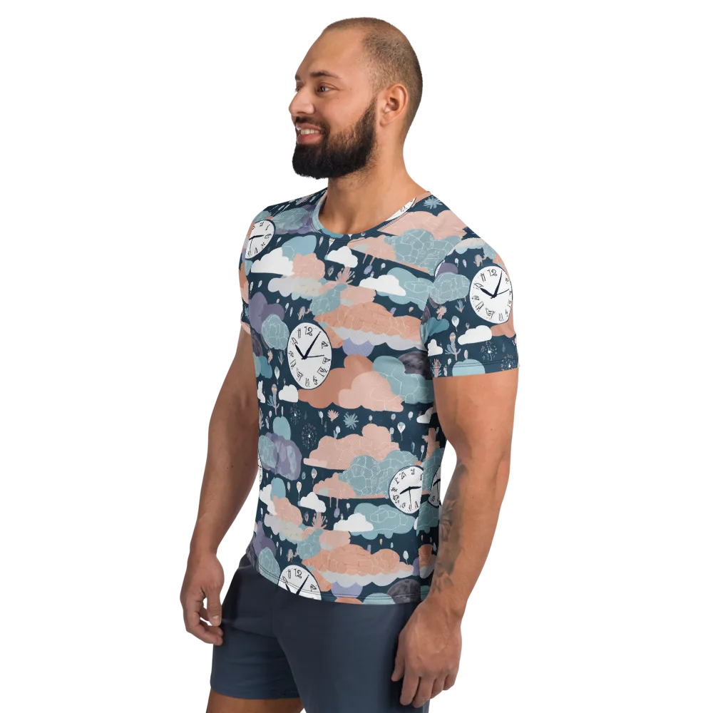 Dreamtime Almanac on Men's Athletic T-Shirt — Left