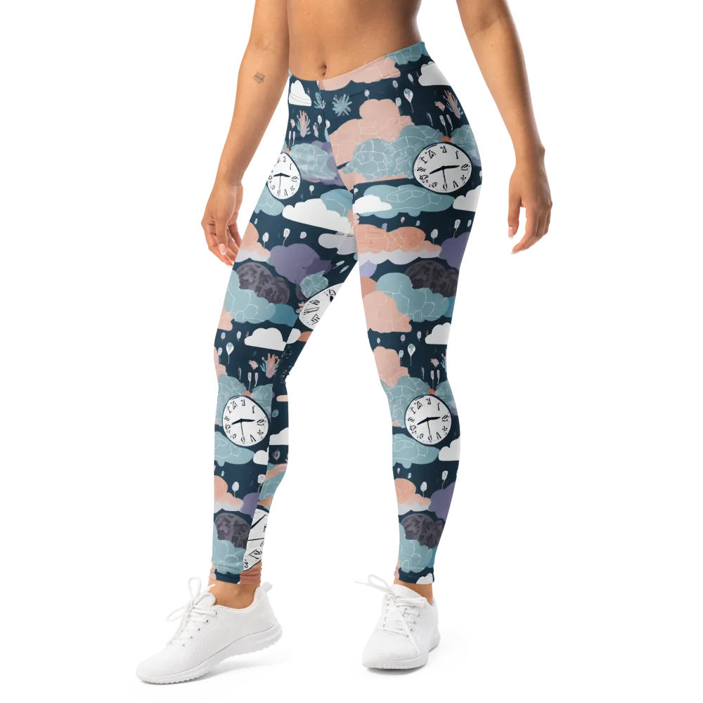 Dreamtime Almanac on Leggings — Left Front