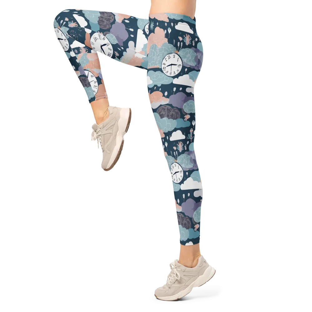 Dreamtime Almanac on Leggings — Left