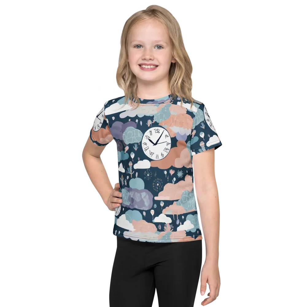Dreamtime Almanac on Kids Crew Neck T-Shirt — Front