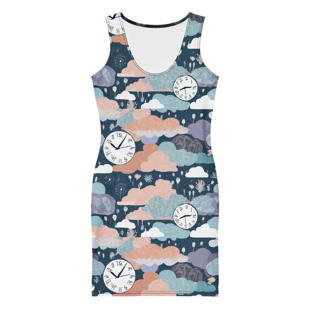 Dreamtime Almanac on Bodycon Dress — Front