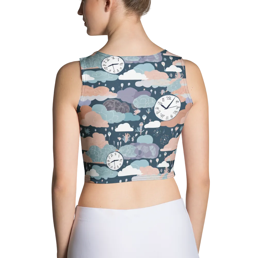 Dreamtime Almanac on Crop Top — Back