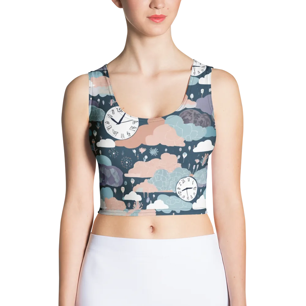 Dreamtime Almanac on Crop Top — Front