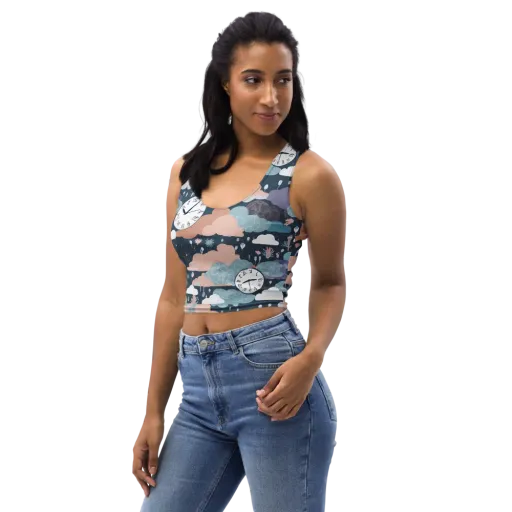 Dreamtime Almanac on a Crop Top