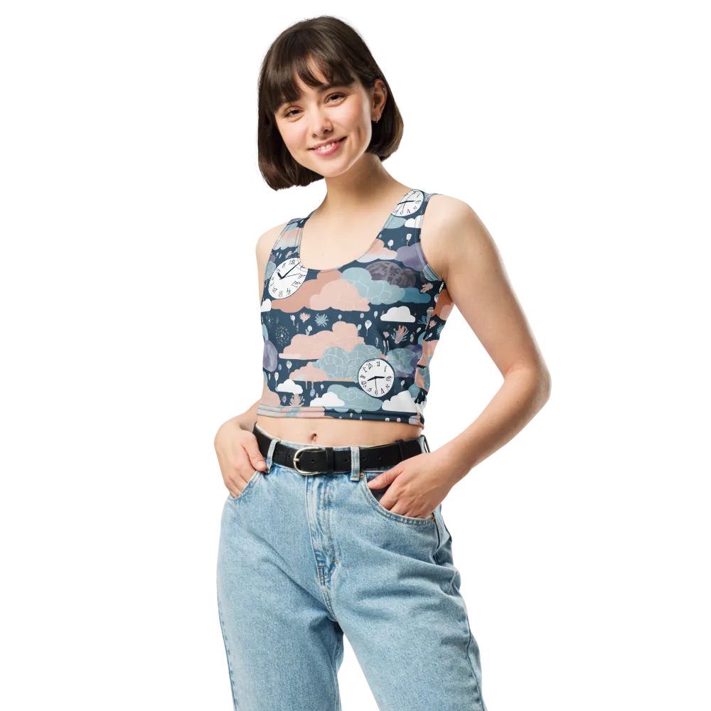 Dreamtime Almanac on Crop Top — Front