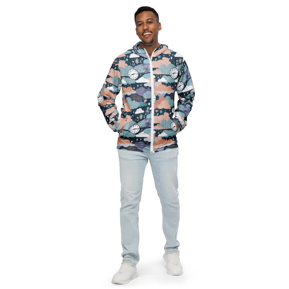 Dreamtime Almanac on Men's Windbreaker — Front