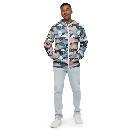 Dreamtime Almanac on a Men's Windbreaker