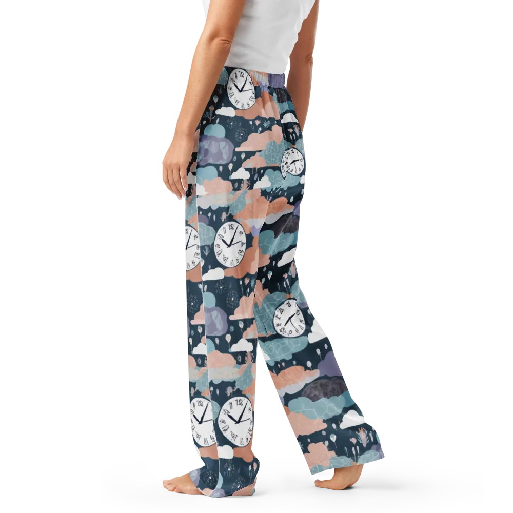 Dreamtime Almanac on Women's Pajama Pants — Left