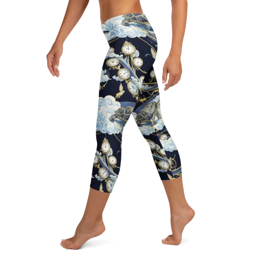Celestial Slowtime on a Capri Leggings