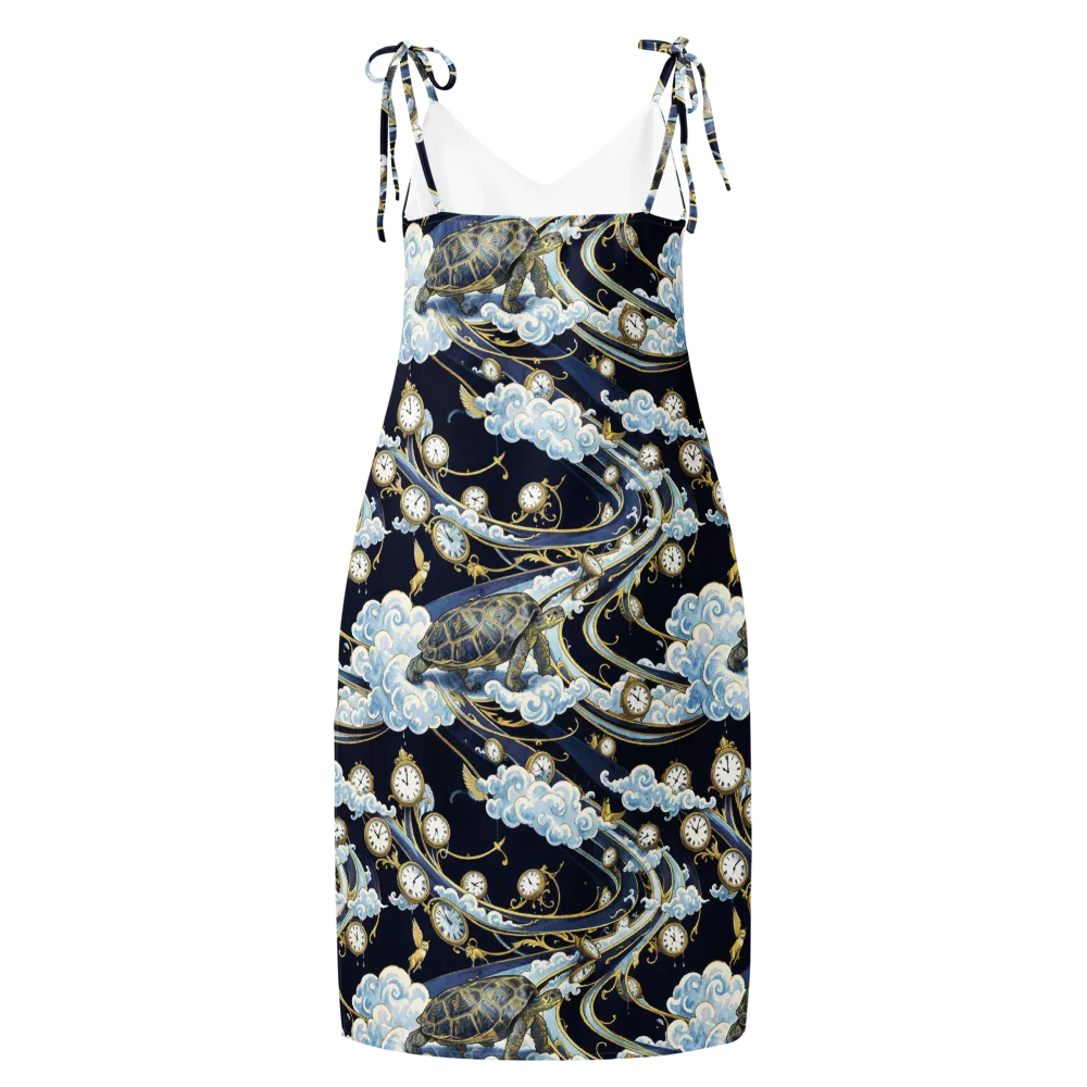 Celestial Slowtime on Slip Dress — Back