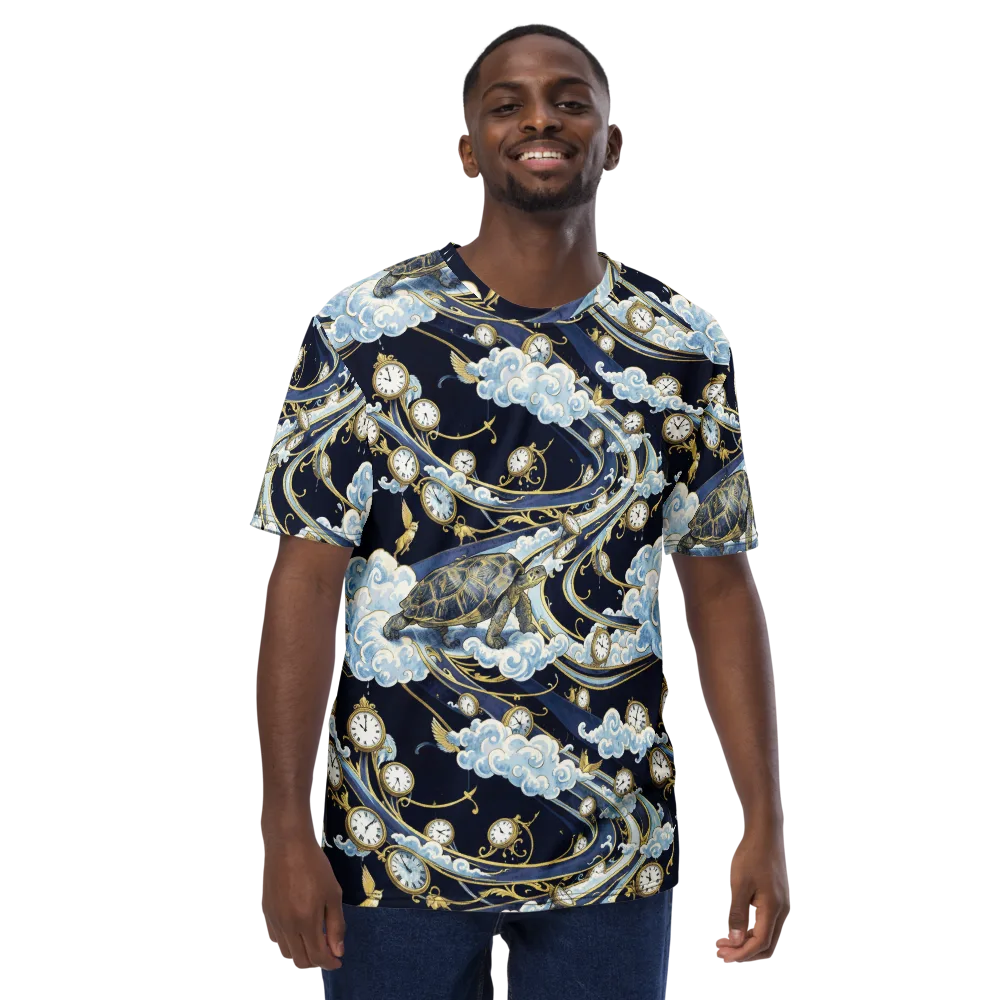 Celestial Slowtime on Men's Crew Neck T-Shirt — Front