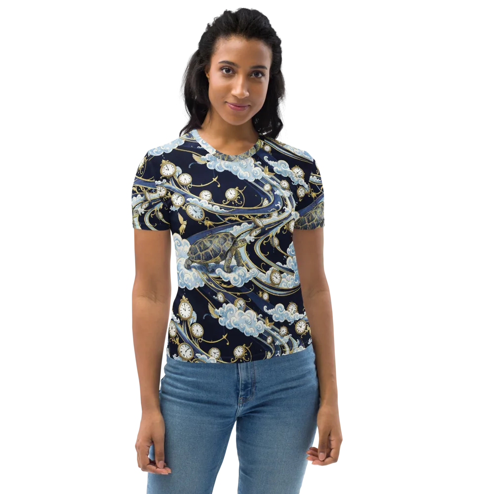 Celestial Slowtime on Women's Crew Neck T-Shirt — Front