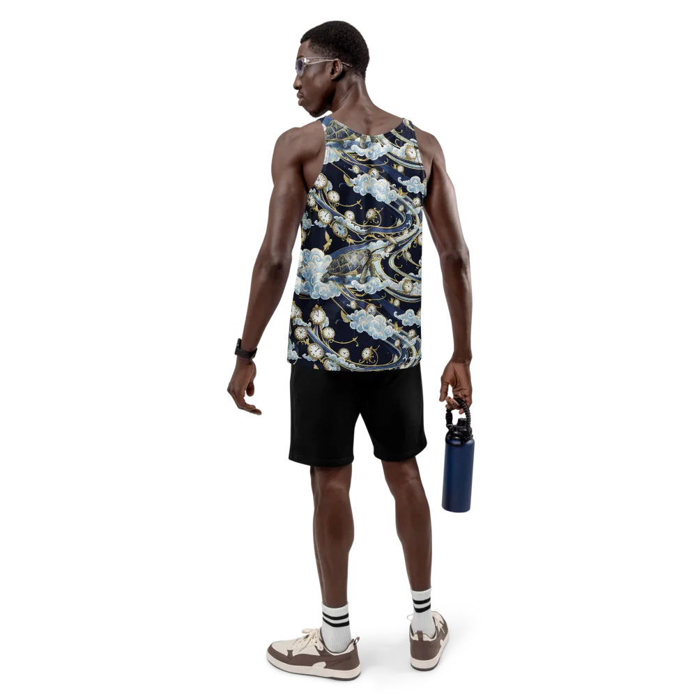 Celestial Slowtime on Men's Tank Top — Back