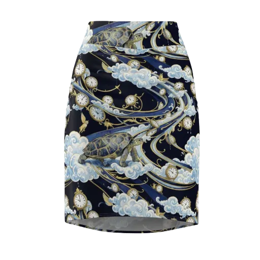Celestial Slowtime on a Pencil Skirt