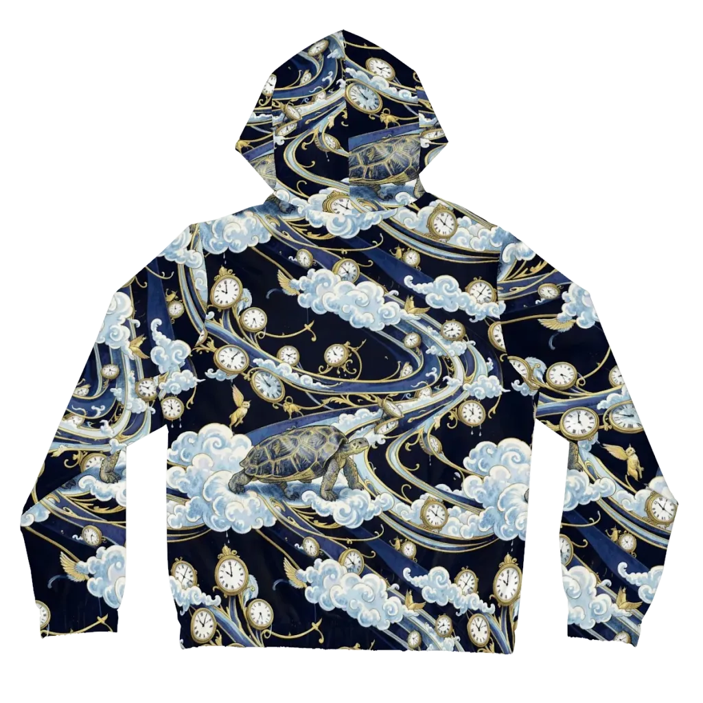 Celestial Slowtime on Women's Full-Zip Hoodie — Back
